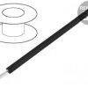 Przewód Silivolt-E SN 1x2,5mm2 linka Cu silikon czarny 600V 61.7537-21