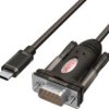 Adapter Unitek Y-1105K Usb-C 1X Rs-232