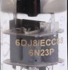ECC 88 / 6 DJ 8 Electron tube, double triode, Noval, 9-pin, 6.3 V, 0.37 A