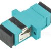 Adapter światłowodowy SC/UPC simplex, OM3, wielomodowy