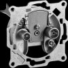 67011 2-hole CATV aerial stitch/terminal socket