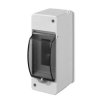 Rozdzielnica modułowa 1x2 natynkowa IP30 MINI S-2 z pokrywą dymną 2302-01