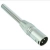 Male XLR Plug 3 Pole Audio Connector
