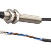 Czujnik indukcyjny M8x1 dł: 50mm niezabudowany Sn: 4mm 10-30V DC PNP NO kabel 5m PUR IP67 IN08E242