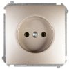Simon Basic Gniazdo pojedyncze b/u 16A IP20 satynowe BMG1.01/29