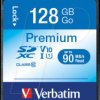 44025 SDXC 128-GB memory card, Verbatim, Class 10 - U1