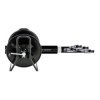 Cordial 15667 RJ45 Network Cable CAT 6A S/FTP 50.00 m Black PUR Coating
