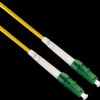 21158620 LWL patch cable, LC-APC simplex, OS2, 9/125 µm, yellow, 1 m