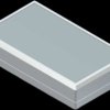 ABS enclosure, (L x W x H) 145 x 85 x 31 mm, light gray (RAL 9018), IP54, 560.5