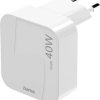 Hama Ładowarka USB 40 W USB-C Power Delivery 3.0, QC 2.0, QC 3.0 biały gniazdo GaN, USB Power Delivery (USB-PD)