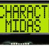 Wyświetlacz monochromatyczny LCD, , Alfanumeryczny, Midas