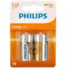Bateria cynkowo-węglowa R14 / C 1,5V LongLife R14L2B/10 /blister 2szt./