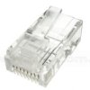 Wtyk RJ-45, rj45, 8p8c, kat5e, na przewód okrągły, drut, UTP