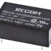 Przetwornica DC-DC, 6W, Uwe 9 → 18 V DC, Uwy ±12V dc, Iwy ±250mA, Recom