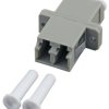 53348.32 LC duplex adapter multimode beige