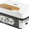 Opiekacz do kanapek DOMO SANDWICH-WAFFEL-GRILL 3-IN-1 POWDER WHITE DO9277C