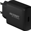 VOLTCRAFT UC-1C20W01 Ładowarka USB 20 W 1x USB-C® Power Delivery, Power Delivery 3.0 czarny dom GaN