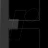 A 5582 BF SW Frame 2-gang, black, A 5582 BF