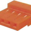 TE Connectivity Listwa kołkowa, żeńska, standardowa MTA-156 Ilość pinów 4 3-640431-4 1 szt.