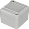 ABS enclosure, (L x W x H) 52 x 50 x 37 mm, light gray (RAL 7035), IP65, 63205200