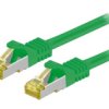 S/Ftp7-Cu-250Gr Patch Cord S/Ftp 6A Linka Cu Lszh Zielony 25M 26Awg