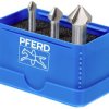 Pogłębiacz stożkowy zestaw PFERD TOOLS SET UGT HSSE DIN 335 C90° 3TLG 25202193 1 zest.