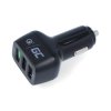 Ładowarka / zasilacz samochodowy Green Cell QC 3.0 3,6-12V/3A - 3x USB