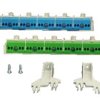 Zacisk bezśrubowy PE i N Fixconnect 2x(6x25mm2+24x4mm2) do obudów Enystar 3x12 modułów FP FC 36 68000037