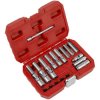 Sealey SX4031 Glow Plug Socket Set 18pc 1/4"Sq & 3/8"Sq Drive
