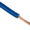 Przewód montażowy 1,5 mm² Niebieski RS PRO PVC 15 AWG 1000 V dł. 100m 7/0,53 mm +70°C BS 6231