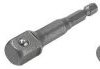 Wolfcraft 1579000 Adapter do nasadek 1/4 cal Końcówka wkrętaka 1/4