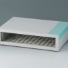 ABS enclosure, (L x W x H) 260 x 185 x 74 mm, gray white (RAL 9002), IP40, B2211015