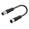 Kabel ze złączem Złącze M12 liczba rdzeni 8 długość 5m Rodzaj A Męskie Złącze B Złącze M12