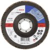Bosch Accessories 2608603719 X431 Tarcza lamelkowa Średnica 125 mm Średnica otworu 22.33 mm Wielkość ziarna 120 stal 1 s