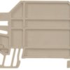 End/Intermediate plate for terminal block, 1050200000
