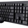 KLAWIATURA I MYSZ ODY II WL BLK DE