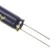 Kondensator 470μF 25V dc Radialny, Otwór przelotowy Panasonic roztaw: 3.5mm 8 (Dia.) x 20mm