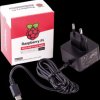 KSA-15E-051300-HE/EU/BK Raspberry Pi - Power supply, 5.1 V, 3.0 A, USB Type-C, EU plug,