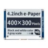 Waveshare 400x300, 4.2inch E-Ink display module