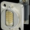 NADB15MF 15 pole D-SUB feedthrough, nickel