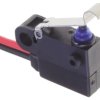 Łącznik Micro z dźwignią z rolką Omron SPST IP67
