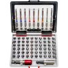 Toolcraft 1613609 71-Piece Bit Set with Colour-Coded and Magnetic Holders