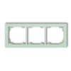 DECO Ramka 3 potrójna uniwersalna z tworzywa DECO Pastel Matt miętowy 46DR-3 KARLIK