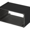 Aluminum enclosure kit, (L x W x H) 169 x 100 x 82 mm, black, IP65, 84686100.HMT1
