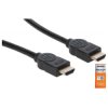 Manhattan 355346 HDMI 4K@60Hz Cable with Ethernet, 1.8m, Certified, Suitable fo