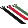 Hama 00221006 Cable Tie Hook-And-Loop Reusable Black Green Red 20X250mm 9Pieces