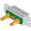 D-Sub socket, 5 pole, 5W1, equipped, straight, solder cup, 3005W1SAM62A10X