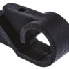 Spinka do kabli 24mm 51 x 18 x 31mm materiał: PE Czarny Spinka do kabli