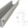 Profil ALU wpuszczany, Anodowany srebrny, dł. 3000mm, max szer taśmy 12mm