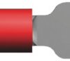 Konektor zaciskowy płaski PLASTI-GRIP Series Izolowane, M4, Czerwony 16AWG 1mm² 22AWG 0.26mm² TE Connectivity
